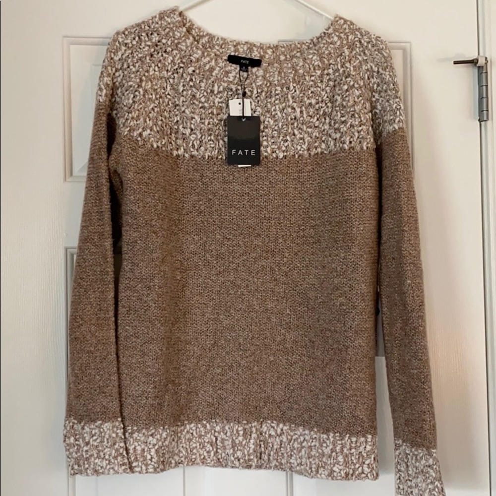 Fate Color Block Sweater
